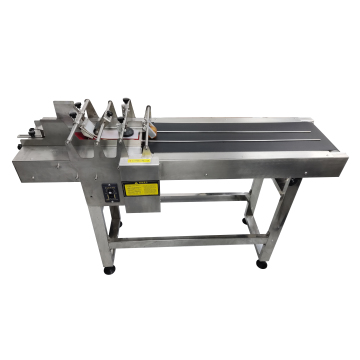 Alimentatore di macchine per paging di conteggio automatico per prodotti piatti in acciaio inossidabile