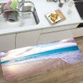 Flannel high definition digital printed floor mat