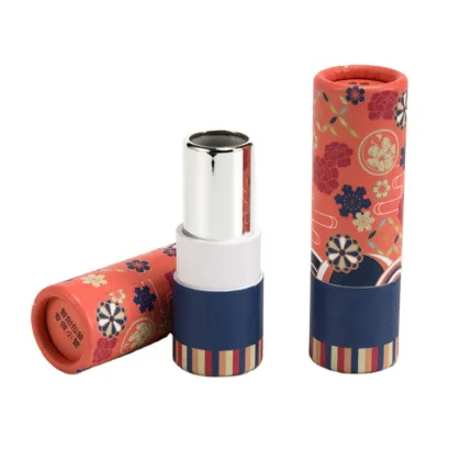 Luxury Private Label Custom Cardboard Lipstick Paper Tube