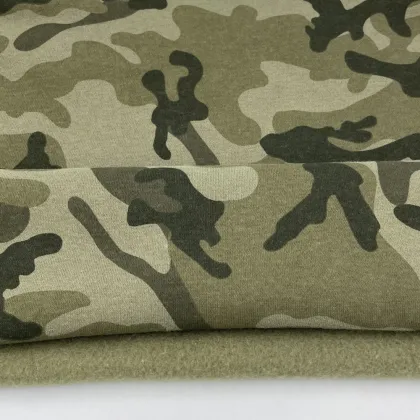 73% Cotton 27% Recycle Polyester Blend Textile