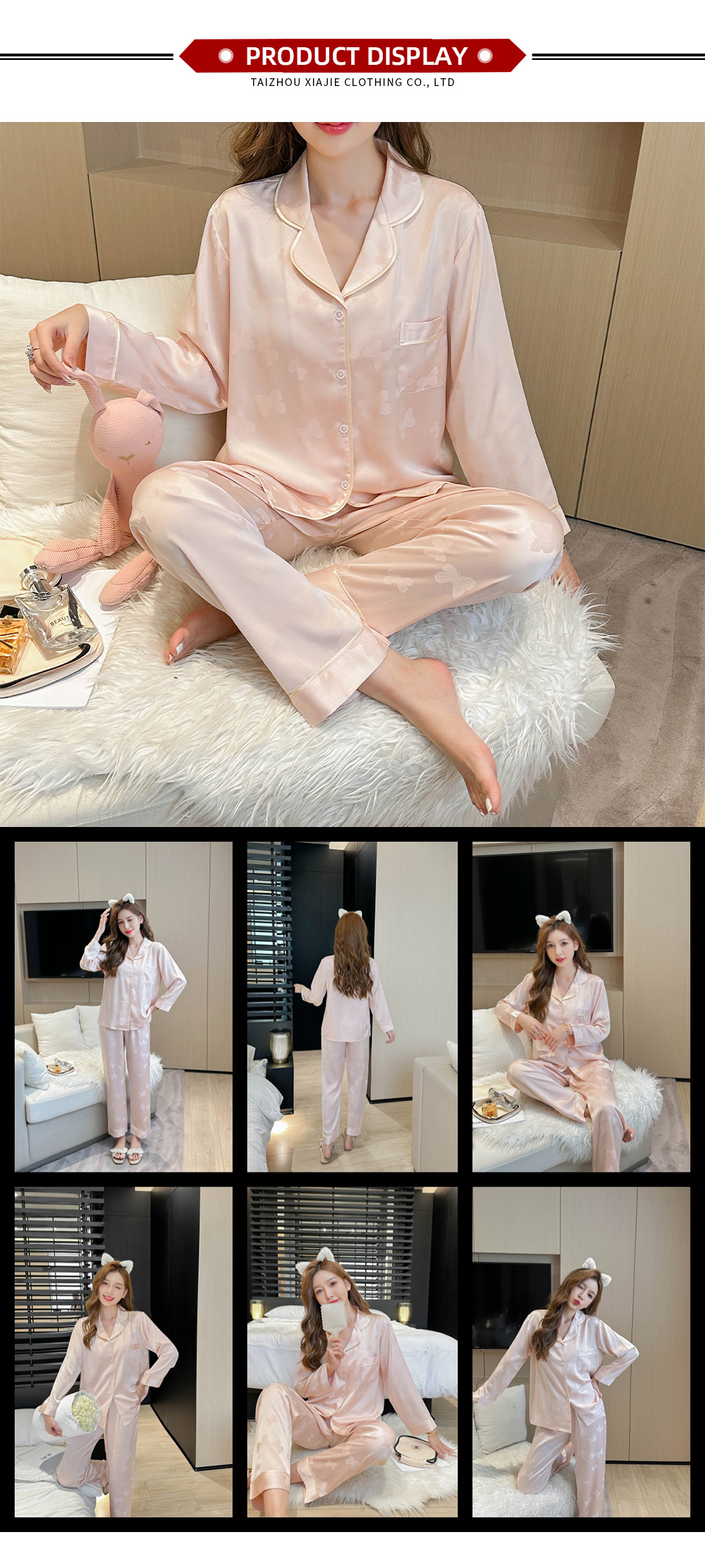 Long-sleeve Pajama Set2-21-X