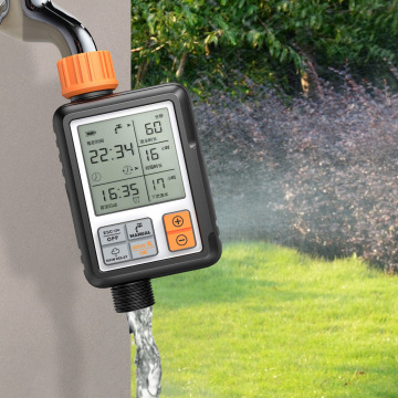Temporizador de riego automático inteligente para pantalla grande con micro spray para plantas en macetas - ideal para jardineros perezosos