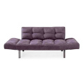 Cabrio Schlafsofa Couch Lila Futon Schlafsofa