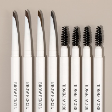Private Label Custom Waterproof Eyebrow Pencil with Brush