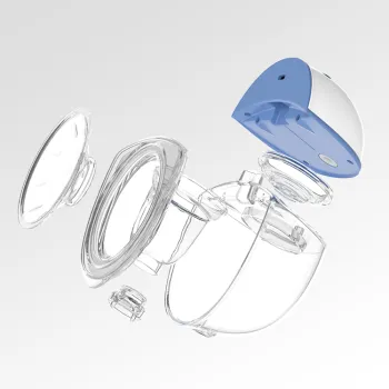 Portable 210ml Wearable Electric Breast Pump for Hospital-Grade Baby Feeding