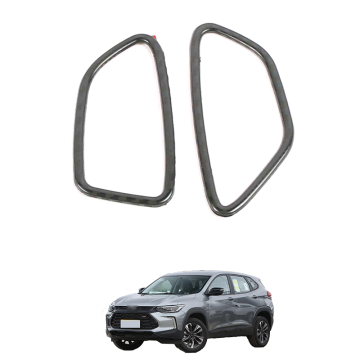 OEM Car Stainless Steel Carbon Fiber Interior Accessories for Chevrolet Trax Front Panel Air Outlet Decorative Frame