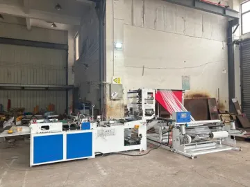 Drw-800 Thermal Cutting Machine for Plastic Film Bag Making