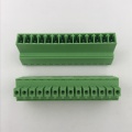 14pin male to female pluggable spring terminal block