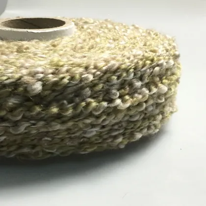 acrylic fibers polyeter Color yarn spinning pot-bellied fancy kintting yarn