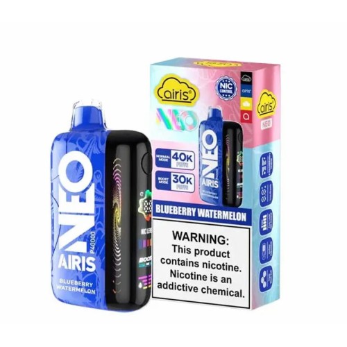 Airis Neo 40000 พัฟ vape แบบใช้แล้วทิ้ง