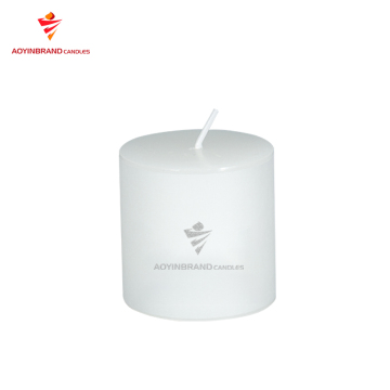 Birthday gift long time burning pillar candle