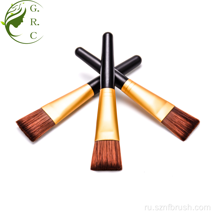 Лучшая дешевая кисть для пудры Black Kabuki Powder Foundation Brush