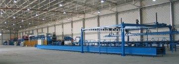 Vollautomatische kontinuierliche PU/Phennolic/Mineral Woll -Sandwich -Panel -Produktionslinie