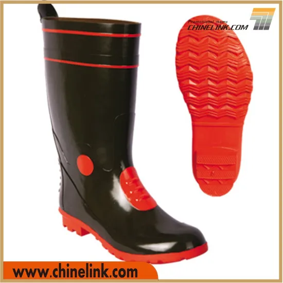 Black rubber boots fashion, cheap, any sizes,rain boots