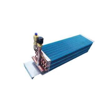 Mini Bus Air Conditioner Freezer Copper Tube Aluminium Evaporator Coil