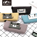 Custom cute cartoon cat PU pencil case