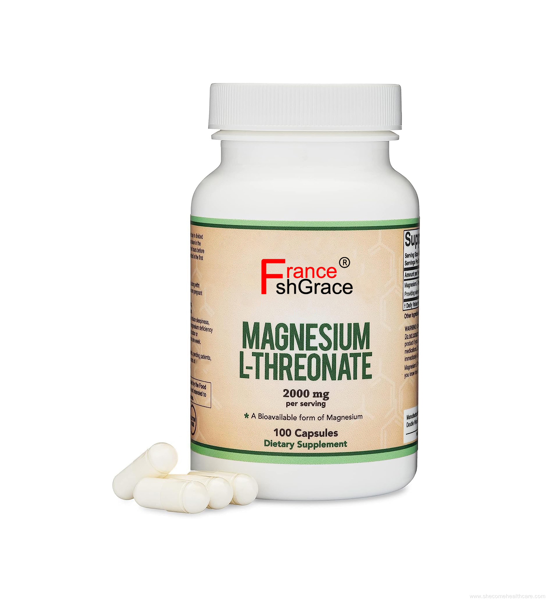 Magnesium L Threonate Capsules for Sleep Cognitive Function
