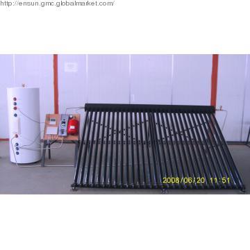 split pressure solar hot water heating