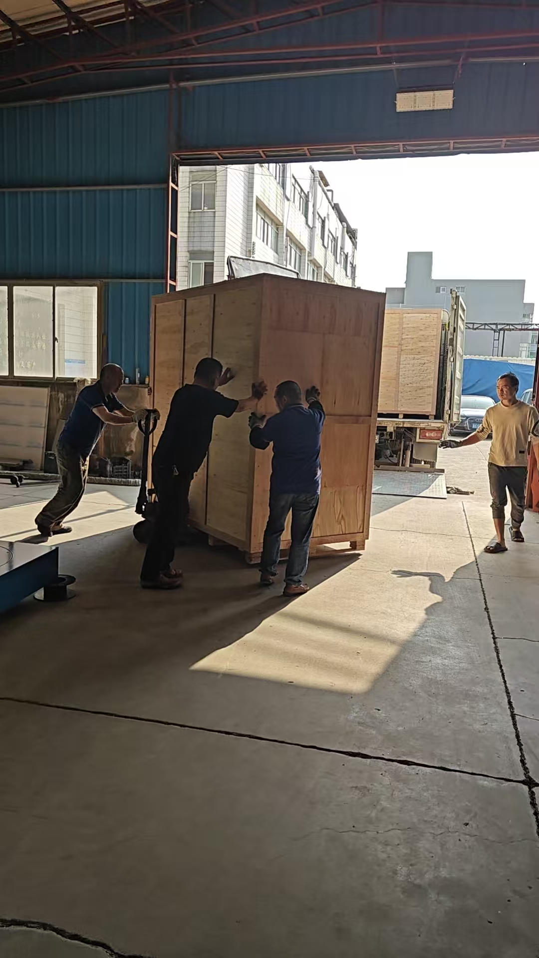 PLC630 paper wrapping machine equipment exported to Vietnam