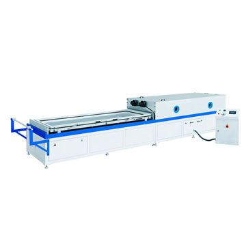 Automatic vacuum press machine, adopts touchscreen PLC control technology