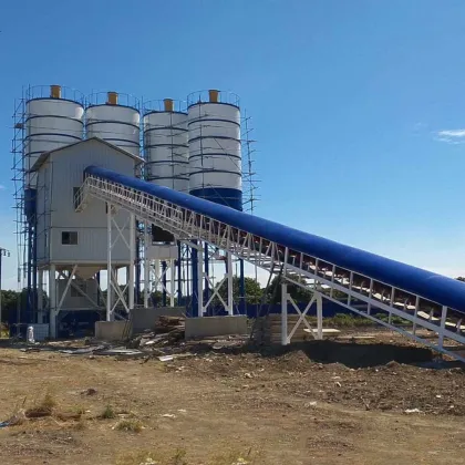 Fully Automatic Commercial Concrete Batching Plant