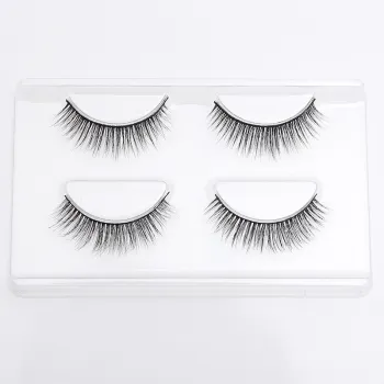 PANSLY False Eyelashes: Naturally Long, Thick, and Soft Curly Eyelashes Variety