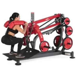 Plate Loaded Deep Squat Machine For Strength Training