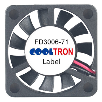 Maximum professional dc fan 30x30x06mm FD3006-71 axial flow fan manufacturer