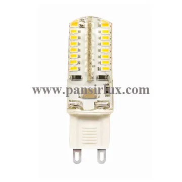 360 degree beam angle 3W Bulbs Spotlights G9 LED Silicon body