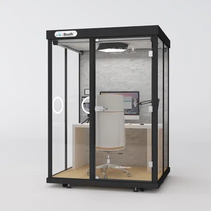 recording studio a frame house Office Recording Pods