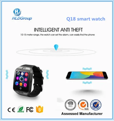 New smart watch android watch Q18 Smart watch android wifi watch phone