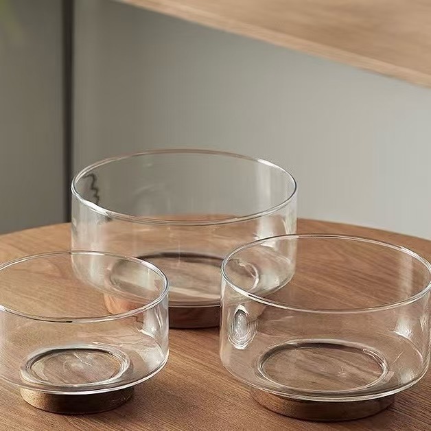 Large Glass Bowl - Aesthetic and Durable Design