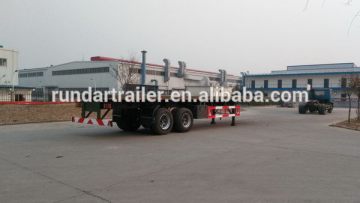 Best quality hot sell 40ft flat bed container trailer for sale