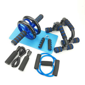 6-in-1 Ab Wheel Roller Kit for Core Training and ABS Workout