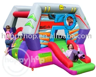 Happy hop Inflatable castle-9069 Space Shuttle Bouncer