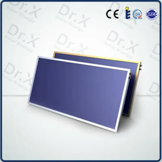 High Efficiency Blue Coating Flat Plate Solar Thermal Panel Collector