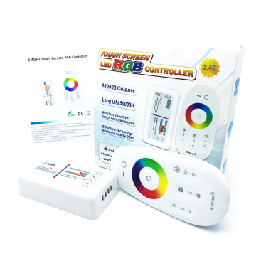 2.4GHZ RF Touch Screen Dimmer LED Strip Light Controller