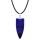 DIY Bullet Shape Healing Pointed Necklace Chakra Beads Crystals Bullet Stone Beads Pendant for Pendant Necklace Jewelry