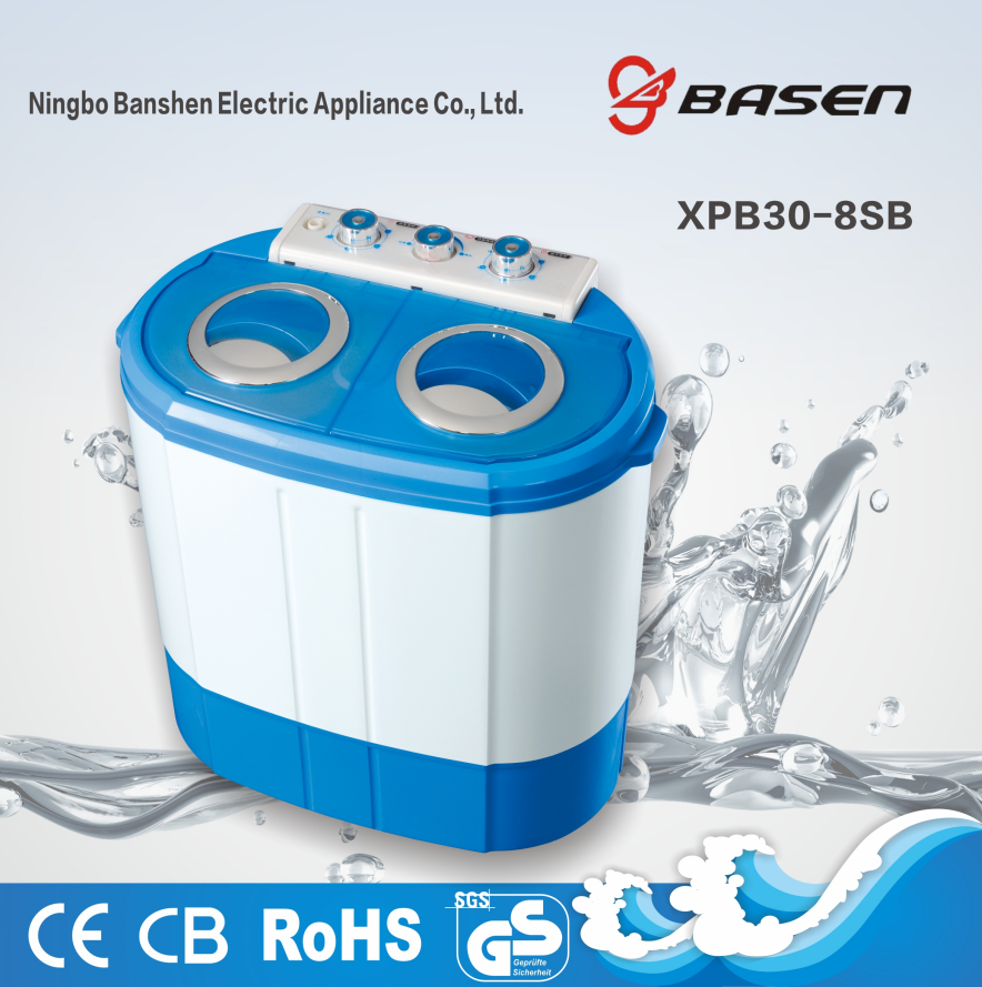 XPB30-8SB 3kg twin tub washing machine