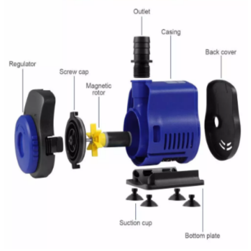 Ultimate Ultra-Silent Submersible Adjustable Aquarium Water Filter Pump for Fish Tanks, Gardens, and Ponds (500-3500L/h)