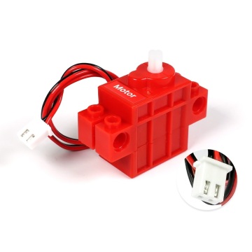 Smart Robot Car Motor - 4.8V 70rpm XH2.54 Terminal, Compatible with Building Blocks