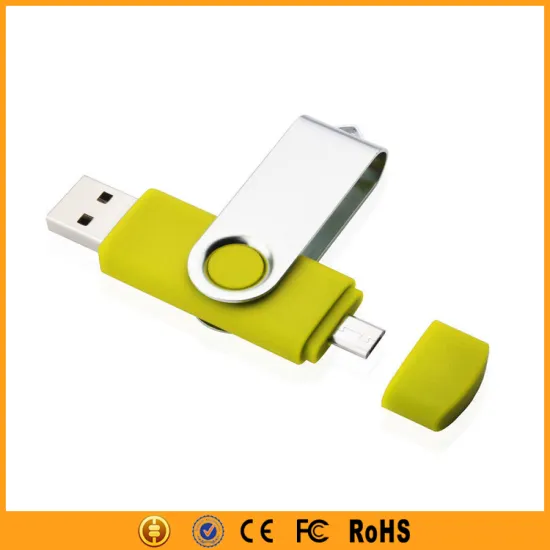 Shenzhen Yellow 64GB OTG USB Flash Wholesale Mobile U Disk