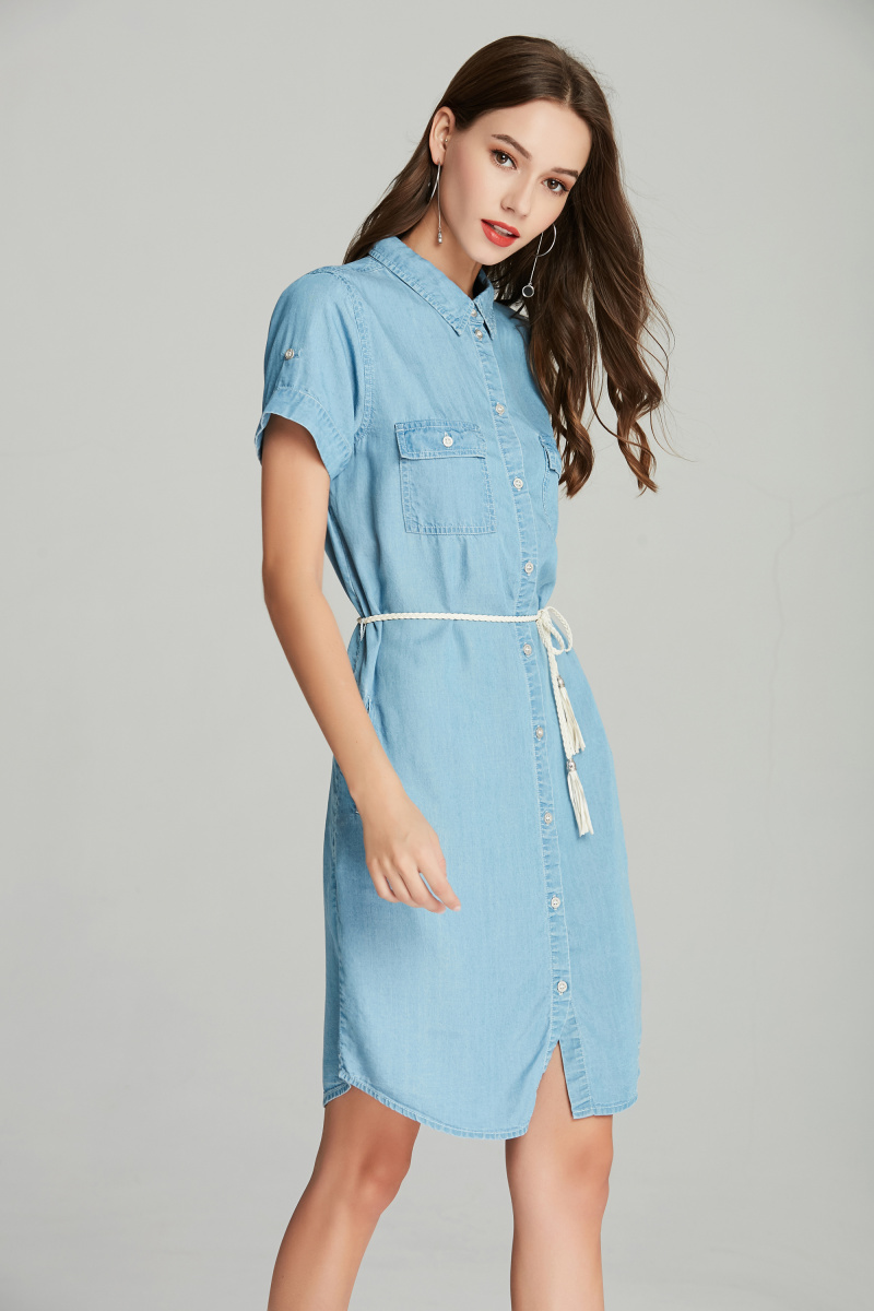 TENCEL DENIM DRESS