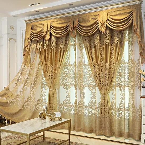 Extra Long Elegant Window Curtains: Adding Modern Luxury to Your Home Living Room