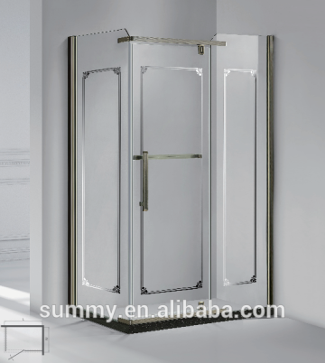 straight line shape corner bath shower screen / bath shower enclosure / bath shower room