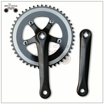 48T semi-aluminum alloy CNC bike crankset
