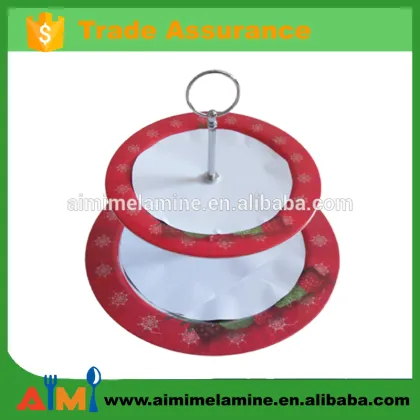 flower sea3 and 2 tier cake stand