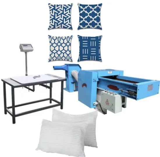 Multi-Functional Polyester Fiber Pillow Stuffing Machine and Fiber Opening Equipment