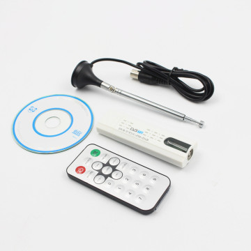 Digital Antenna USB 2.0 HDTV TV Remote Tuner Recorder&Receiver for DVB-T2/DVB-T/DVB-C/FM/DAB for Laptop