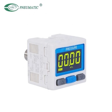 สวิตช์ความดันดิจิตอลที่มีความแม่นยำสูง ISE30A พร้อมจอแสดงผลความดันอิเล็กทรอนิกส์